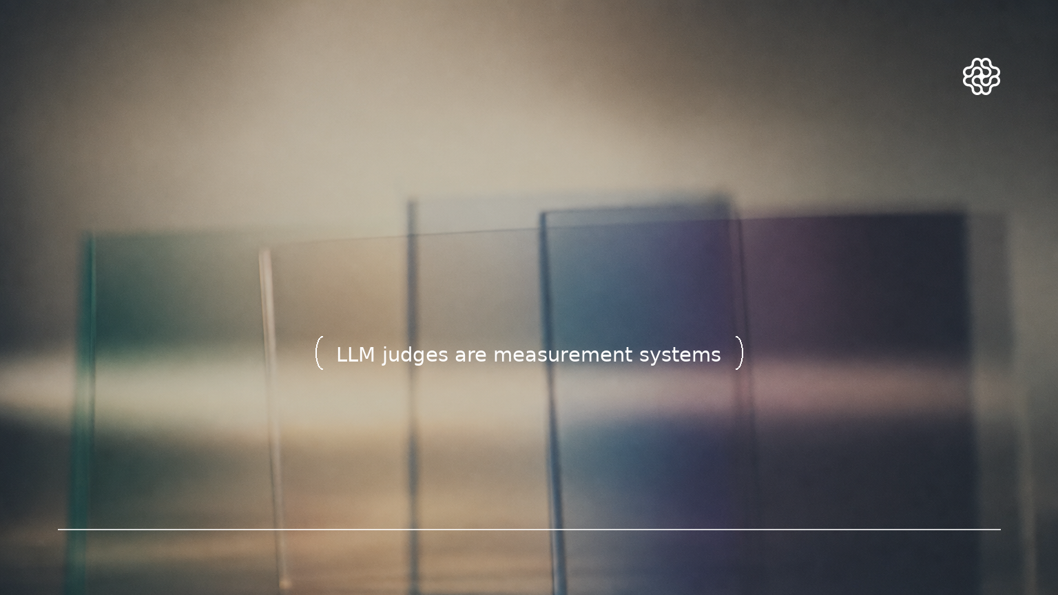 Abstract blurred measurement surfaces with colored calibration light.
