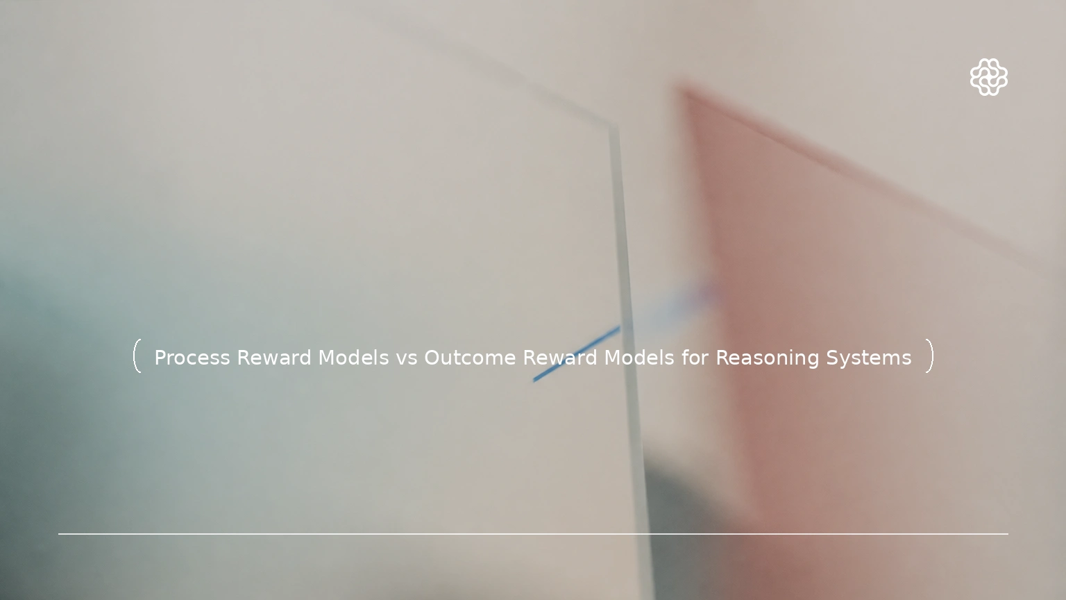 Abstract feedback signal nested inside a larger measurement field for process and outcome reward modeling.